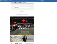 Tablet Screenshot of demandonline.net